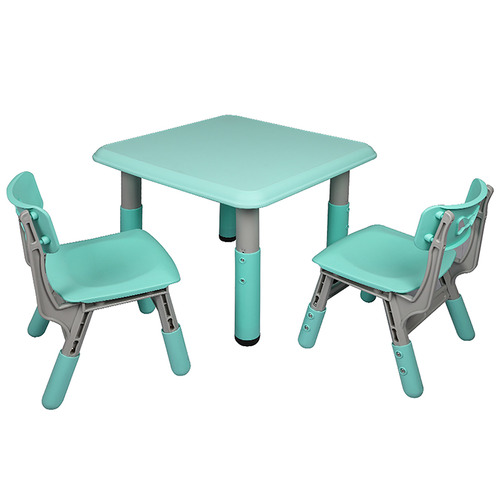 Epping adjustable height kids 3 best sale piece rectangular table and chair set